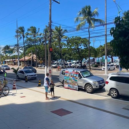 Apto 901 - Dois quartos à beira na praia de Pajuçara em Maceió com linda vista Exterior foto