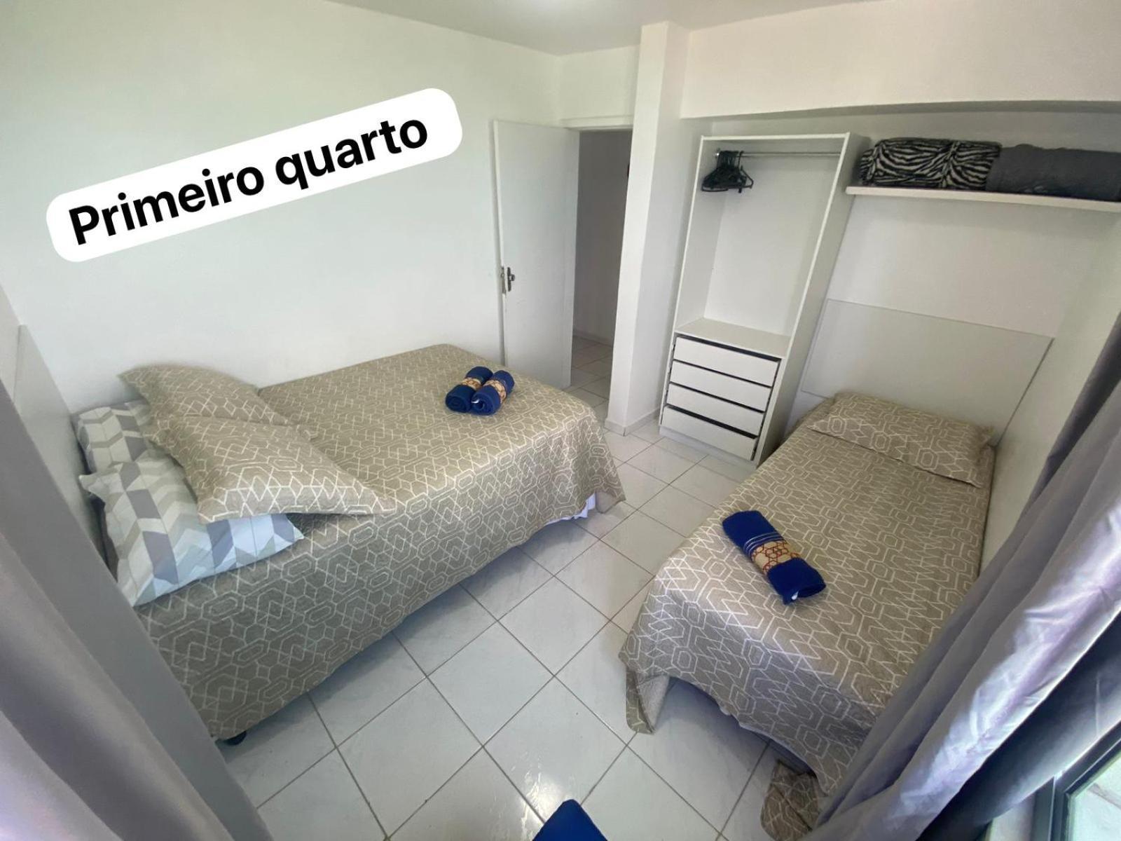 Apto 901 - Dois quartos à beira na praia de Pajuçara em Maceió com linda vista Exterior foto